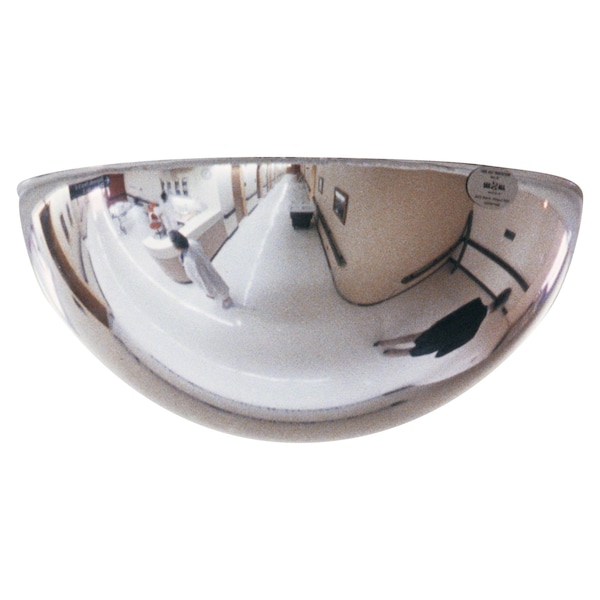 Dome Security Mirror, 24" Diameter, Natural